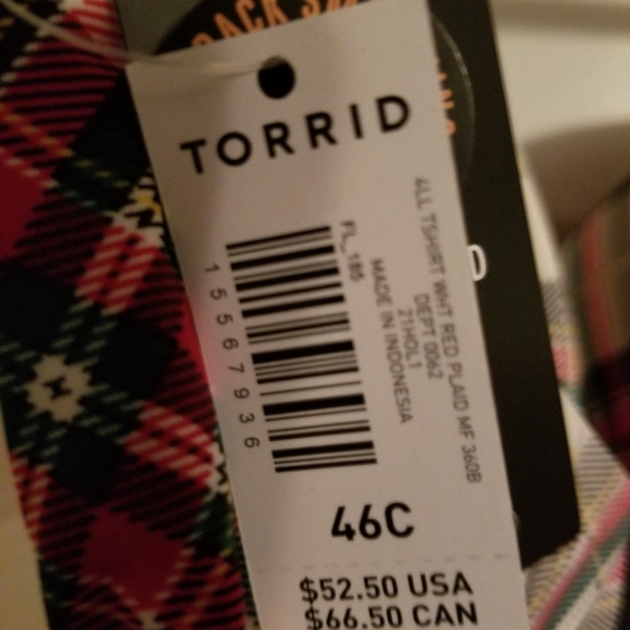 NWT Torrid Perfect T-Shirt Bra size 46c - Picture 6 of 6